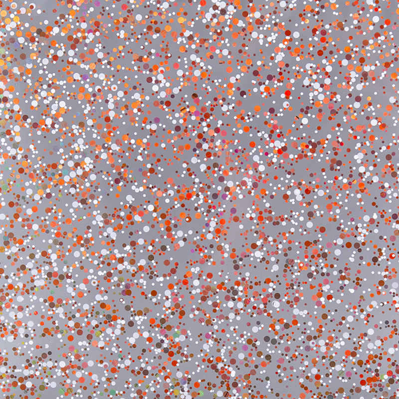 Gepatroon glitter kleurrijk acrylblad